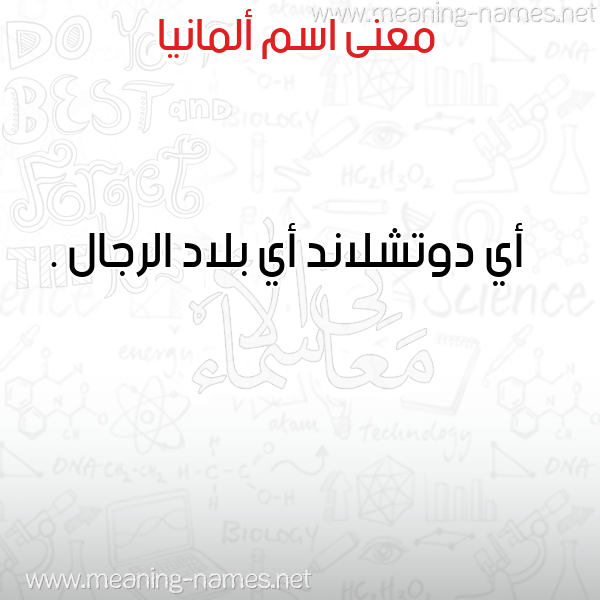 معاني الأسماء على صورة